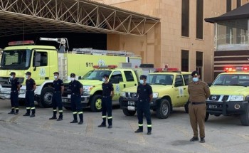 مدني القصيم يشارك بالمهرجانات والفعاليات المقامة في المنطقة