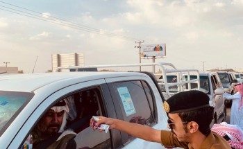 رئيس مركز الحفاير يدشن مبادرة حسن الوفادة رئيس مركز الحفاير يدشن مبادرة حسن الوفادة