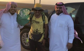 الرحالة السعودي البارقي يصل بدر ويقترب من خط النهاية الرحالة السعودي البارقي يصل بدر ويقترب من خط النهاية