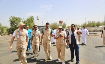 جولة تفقدية لمدير عام صحة منطقة مكة المكرمة للوقوف على جاهزية المنشآت الصحية في المشاعر المقدسة جولة تفقدية لمدير عام صحة منطقة مكة المكرمة للوقوف على جاهزية المنشآت الصحية في المشاعر المقدسة
