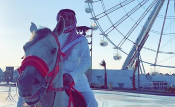 مربط الخفيج يشارك في موسم  الدرعية بخيوله الأصيلة