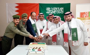 احتفالات مميزة باليوم الوطني البحريني في مطار الدمام احتفالات مميزة باليوم الوطني البحريني في مطار الدمام