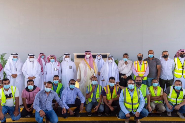 سمو أمير الجوف يفتتح جسر الملك خالد في سكاكا بتكلفة 32 مليون ريال