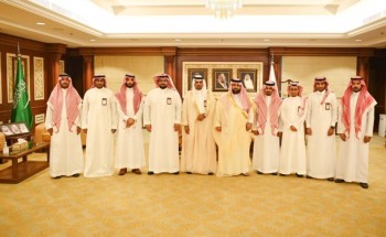 سمو نائب أمير منطقة جازان يستقبل الرئيس التنفيذي المكلف لمدينة جازان للصناعات الأساسية والتحويلية