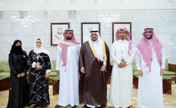 سمو أمير الرياض بالنيابة يستقبل رئيس مجلس إدارة النظار بمؤسسة متعافي الوقفية