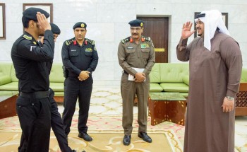 سمو نائب أمير منطقة الرياض يكرم عددا من أفراد الدوريات الأمنية لقاء تميزهم سمو نائب أمير منطقة الرياض يكرم عددا من أفراد الدوريات الأمنية لقاء تميزهم