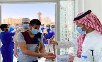 صحة حفر الباطن تشارك إدارة المساجد لنشر التوعية أثناء صلاة الجمعة صحة حفر الباطن تشارك إدارة المساجد لنشر التوعية أثناء صلاة الجمعة