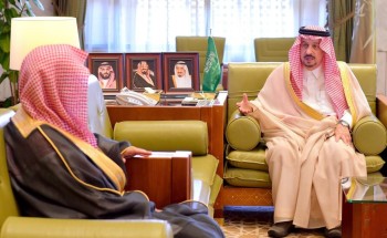 سمو أمير الرياض يستقبل رئيس محكمة التنفيذ بالمنطقة سمو أمير الرياض يستقبل رئيس محكمة التنفيذ بالمنطقة