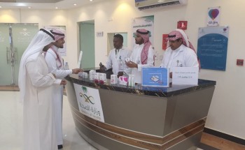 صحة حفرالباطن تستهدف المراجعين بالمنشآت الصحية لتوعيتهم بالمضادات الحيوية