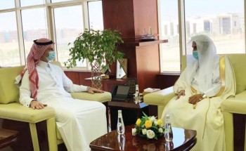 مدير عام فرع هيئة الأمر بالمعروف بالجوف يزور رئيس جامعة الجوف مدير عام فرع هيئة الأمر بالمعروف بالجوف يزور رئيس جامعة الجوف