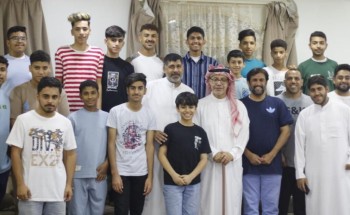 ساحل المبرز يحتفي بلاعبيه في منتجع سياحي بالأحساء