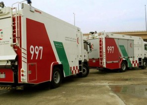 الهلال الأحمر الشرقية يرفع كافة استعدادته بالتزامن مع الحالة المطرية على كافة مدن المنطقة الهلال الأحمر الشرقية يرفع كافة استعدادته بالتزامن مع الحالة المطرية على كافة مدن المنطقة