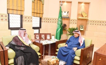وكيل إمارة الرياض يستقبل مساعد أمين المنطقة وكيل إمارة الرياض يستقبل مساعد أمين المنطقة