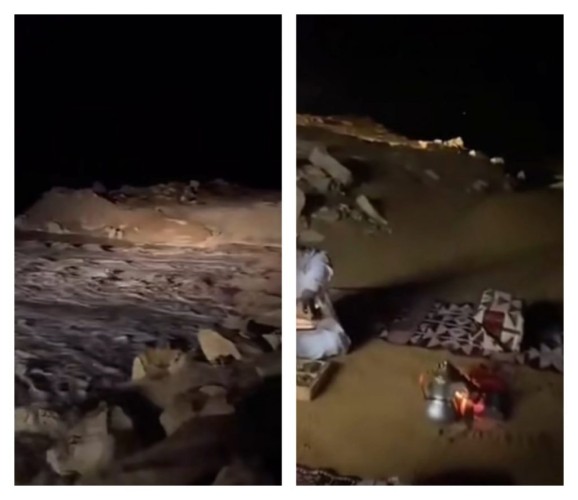 شاهد: مواطنون يستمتعون بالأجواء في موسم “الجمرة القيظ” أمام جريان سيول بوادي السوط في حوطة بني تميم