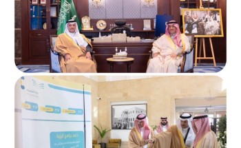 سمو محافظ الأحساء يستقبل معالي وزير التعليم ويبحث معه المشروعات التعليمية وخطط وبرامج الوزارة في المحافظة