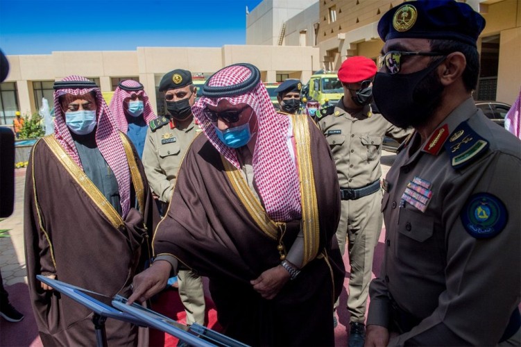 سمو أمير القصيم يدشن فعاليات اليوم العالمي للدفاع المدني تحت شعار “يد تبني ويد تحمي”.