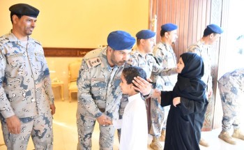 حرس الحدود يستضيف أبناء شهداء الواجب حرس الحدود يستضيف أبناء شهداء الواجب