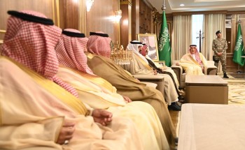 سمو أمير منطقة جازان يستقبل منسوبي الإمارة المهنئين بشهر رمضان المبارك سمو أمير منطقة جازان يستقبل منسوبي الإمارة المهنئين بشهر رمضان المبارك