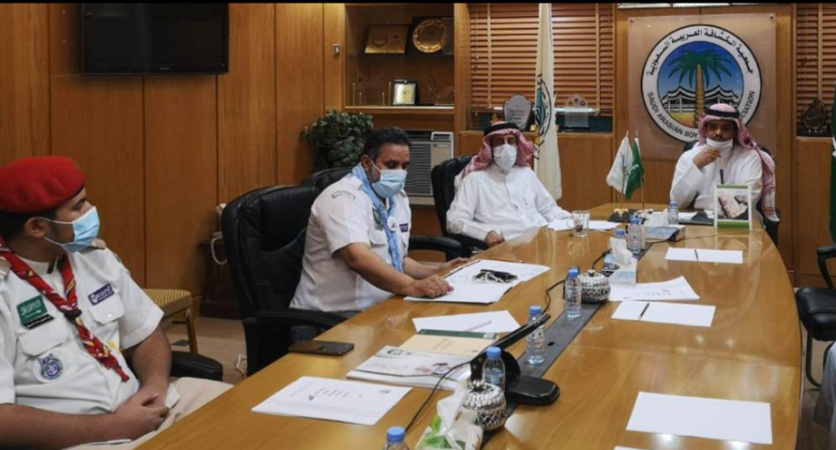 أمين عامة الكشافة العربية يدعوا إلى أهمية تطوير الأنشطة والبرامج