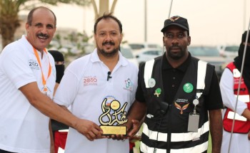 جمعية مشاة وهايكنج جازان تكرم جمعية دعم