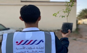 توزيع 100 شتلة بمحافظة صوير ضمن مبادرة “السعودية الخضراء “ توزيع 100 شتلة بمحافظة صوير ضمن مبادرة “السعودية الخضراء “