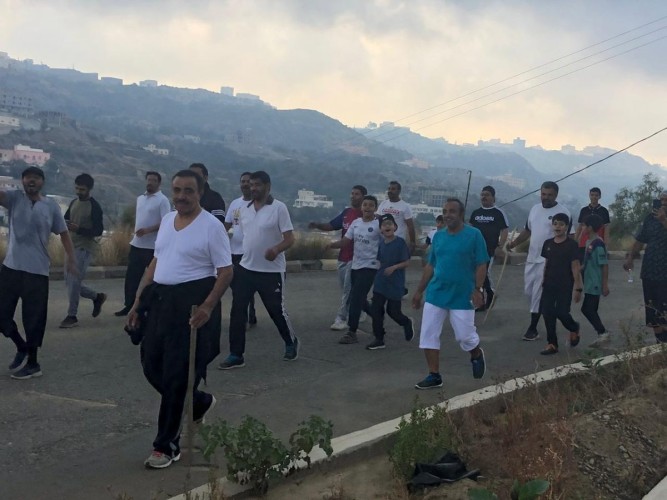 مركز النشاط الاجتماعي ببني عمار ينظم فعاليات المشي
