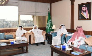‏أمين الشرقية يلتقي بوكيل جامعة اليمامة بفرع محافظة الخبر