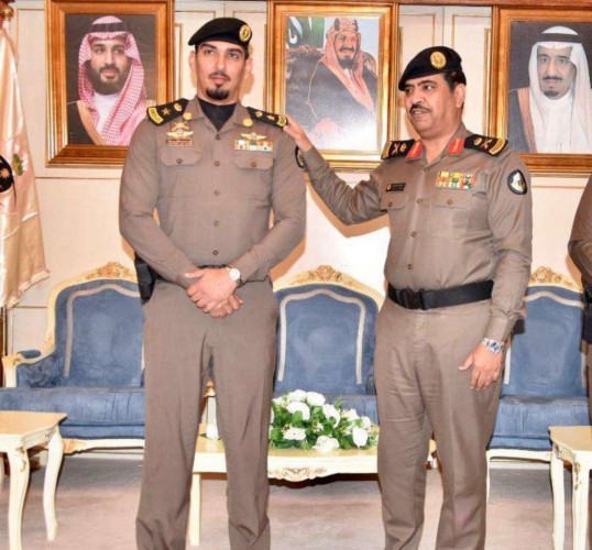 تقليد “بن براك” رتبته الجديدة بـ”حائل”