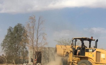 لجنة مراقبة الأراضي الحكومية تضبط أحداثات تقع غرب محافظة الرس