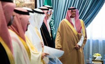 سمو محافظ الأحساء يستقبل رئيس وأعضاء الجمعية الجغرافية السعودية سمو محافظ الأحساء يستقبل رئيس وأعضاء الجمعية الجغرافية السعودية