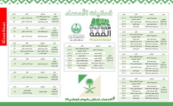 50 فعالية منوعة لأهالي الاحساء في اليوم الوطني 89 50 فعالية منوعة لأهالي الاحساء في اليوم الوطني 89