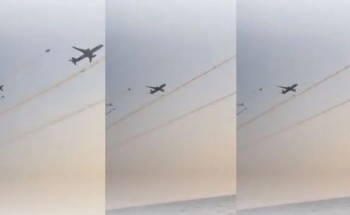 بالفيديو: عرض جوي في سماء جدة يبهر المتنزهين بألوان علم المملكة بالفيديو: عرض جوي في سماء جدة يبهر المتنزهين بألوان علم المملكة