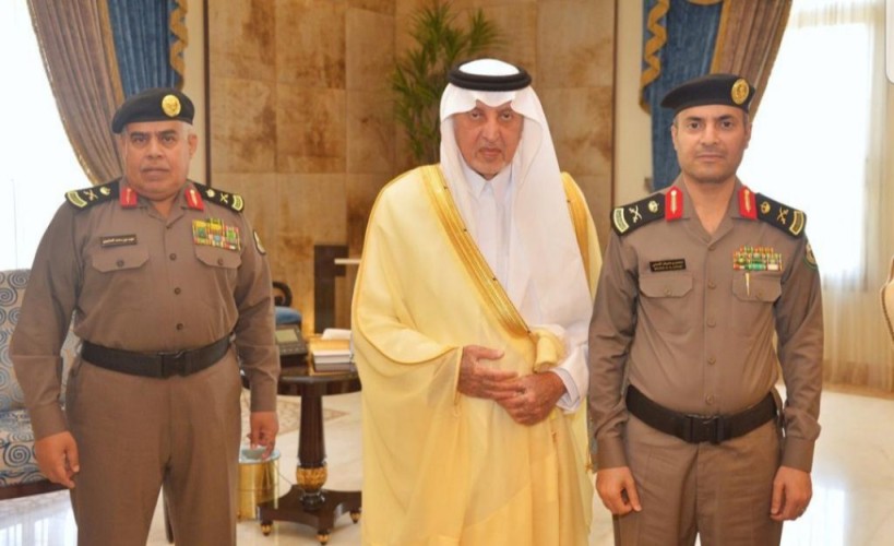 أمير مكة يقلد اللواء ” سلمان الجميعي ” رتبته الجديدة
