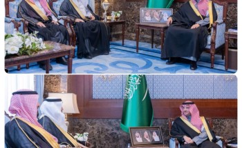 سمو محافظ الأحساء يستقبل مدير عام التحريات الإدارية بالمملكة سمو محافظ الأحساء يستقبل مدير عام التحريات الإدارية بالمملكة