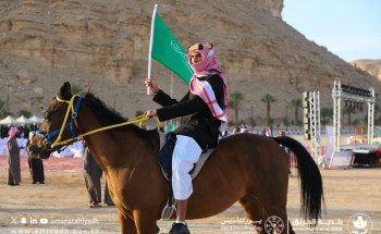 بلدية محافظة الحريق تحتفي بيوم التأسيس