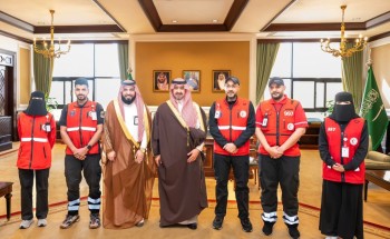 نائب أمير تبوك يثمن حصول فرع هيئة الهلال الأحمر السعودي بالمنطقة على عدد من الاعتمادات الدولية نائب أمير تبوك يثمن حصول فرع هيئة الهلال الأحمر السعودي بالمنطقة على عدد من الاعتمادات الدولية
