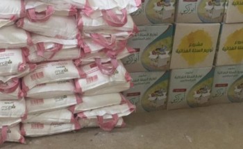 جمعية البر بـ”الخفيج ” توزع  السلات الغذائية على مستفيديها بمناسبة عيد الأضحى