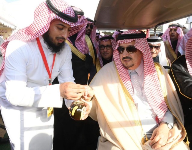 سمو أمير منطقة الرياض يرعى حفل انطلاق مهرجان الحمضيات الرابع بمحافظة الحريق