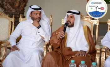 أبن قنور يستضيف الشيخ عبدالرحمن بن بركات البراك في ديوانه العامر بمحافظة عنيزة