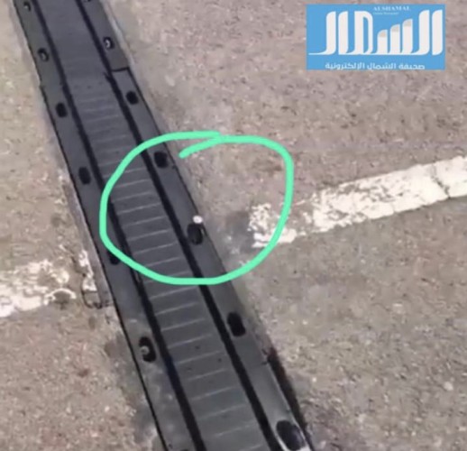 شاهد: مواطن يوثق كارثة قد تعرض المركبات للحوادث على طريق “حائل – المدينة”