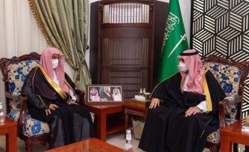 سمو أمير الجوف يستقبل نائب وزير العدل وينوه بمنجزات الوزارة في التحول الرقمي وتسهيل الخدمات سمو أمير الجوف يستقبل نائب وزير العدل وينوه بمنجزات الوزارة في التحول الرقمي وتسهيل الخدمات
