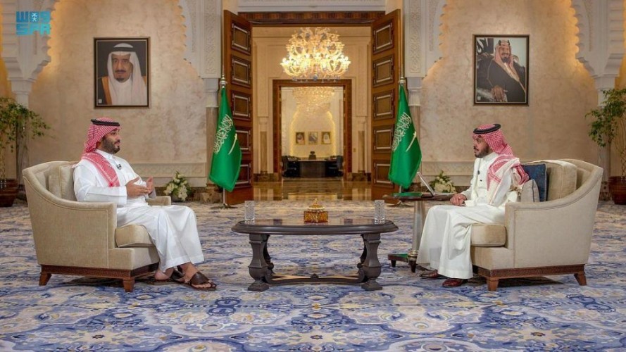 شاهد: مقابلة ولي العهد كاملة مع المديفر وحديثه عن أبرز ما حققته برامج ومشروعات رؤية المملكة 2030 خلال الأعوام الخمسة الماضية