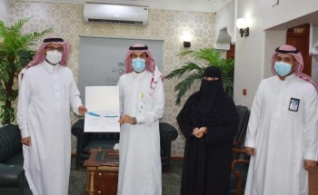 الرئيس التنفيذي للهيئة العامة للغذاء والدواء يشكر مستشفى الملك فهد التخصصي بتبوك الرئيس التنفيذي للهيئة العامة للغذاء والدواء يشكر مستشفى الملك فهد التخصصي بتبوك