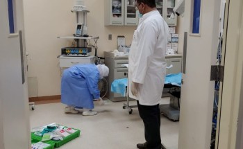 مستشفي رويضة العرض ينفذ فرضية أنسكاب مواد كيميائية مستشفي رويضة العرض ينفذ فرضية أنسكاب مواد كيميائية