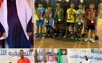 ابطال الثقبة يتألقون في البطولة التصنيفية الثانية للتنس بالدمام