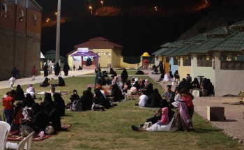اجواء ربيعية تجذب السياح لفعاليات وسام البادية بالمندق اجواء ربيعية تجذب السياح لفعاليات وسام البادية بالمندق