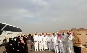 عشاق السياحة المكية يطلقون مسار الجموم عشاق السياحة المكية يطلقون مسار الجموم