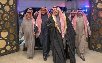 سمو أمير منطقة حائل وسمو نائبه يعزيان أسرة “ابن ناهس” في وفاة فقيدهم “بركات بن ناهس بن براك” سمو أمير منطقة حائل وسمو نائبه يعزيان أسرة “ابن ناهس” في وفاة فقيدهم “بركات بن ناهس بن براك”