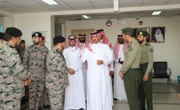 سمو محافظ الأحساء يتفقد شعبة الابعاد بالمحافظة