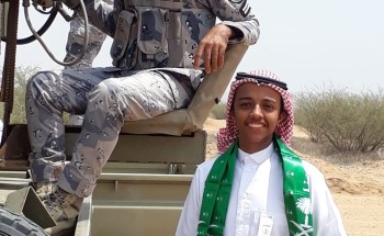 مساعد مدير تعليم صبيا ومدير النشاط الكشفي بالوزارة يرافقون قافلة نشر ثقافة العلم السعودي في زيارتها لحرس الحدود
